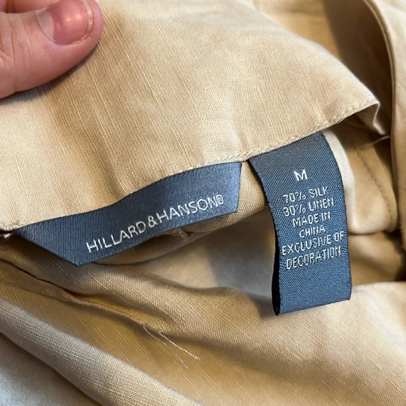 Hillard & Hanson silk/linen skirt - Picture 2 of 4